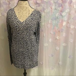 Michael Kors Large Leopard Sweater